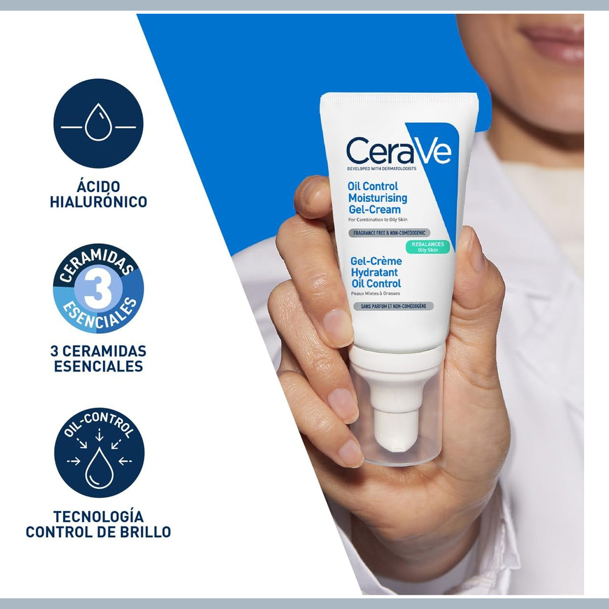 CERAVÉ OIL CONTROL GEL-CREMA HIDRATANTE 52ML
