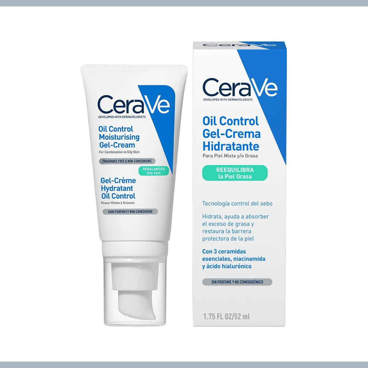 CERAVÉ OIL CONTROL GEL-CREMA HIDRATANTE 52ML