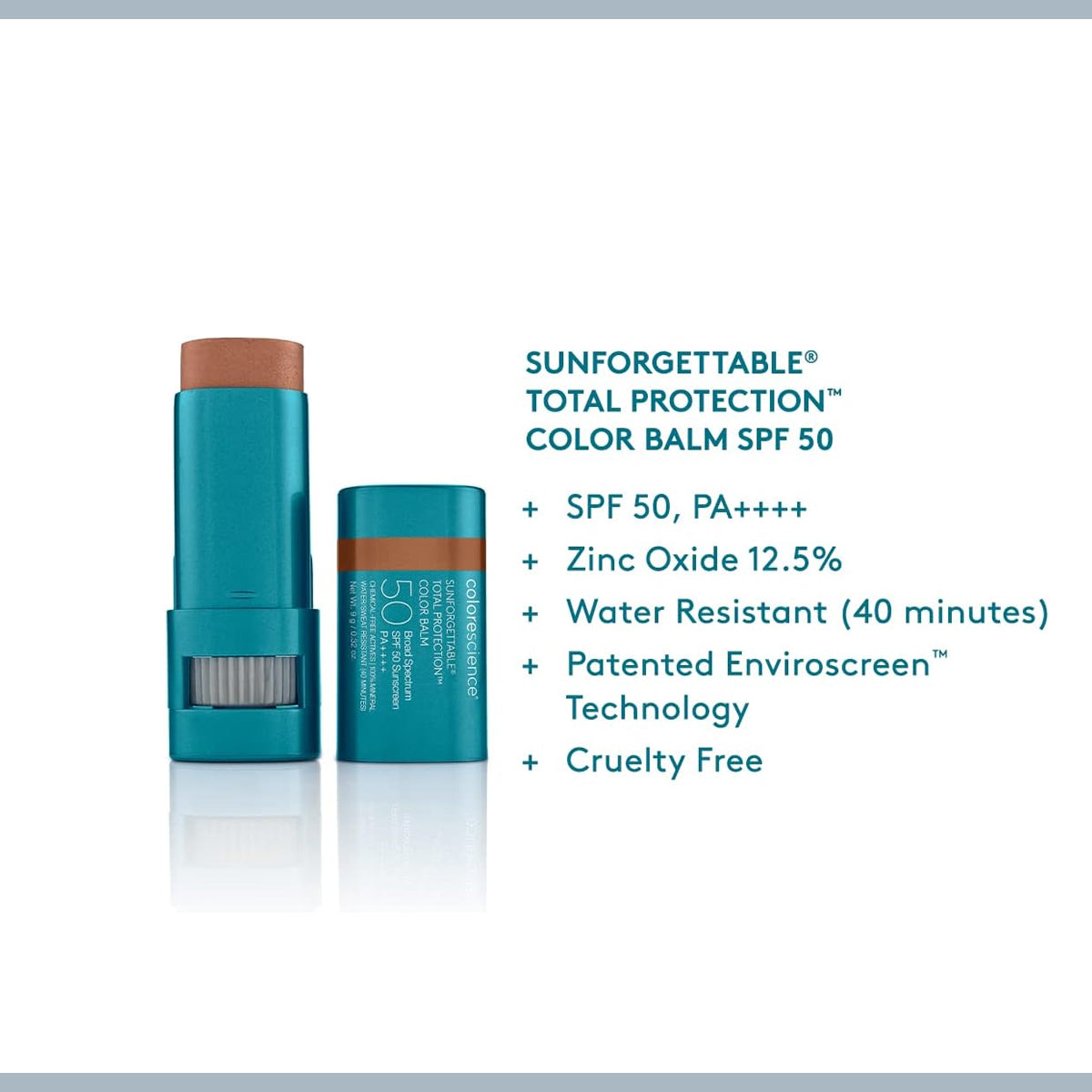 COLORESCIENCE SUNFORGETTABLE TOTAL PROTECTION COLOR BALM SPF50+ 9GR - BRONZE