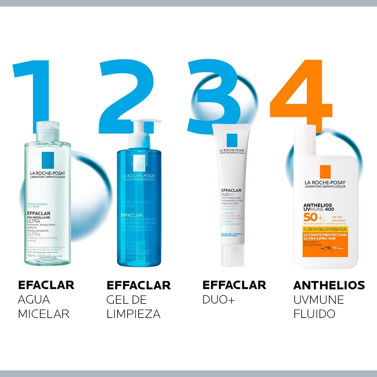 LA ROCHE POSAY EFFACLAR SOLUCION MICELAR ULTRA 400ML