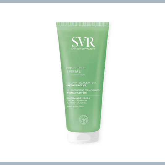 SVR SPIRIAL DÉO DOUCHE GEL LIMPIADOR DE DUCHA DESODORANTE 24H 200ML
