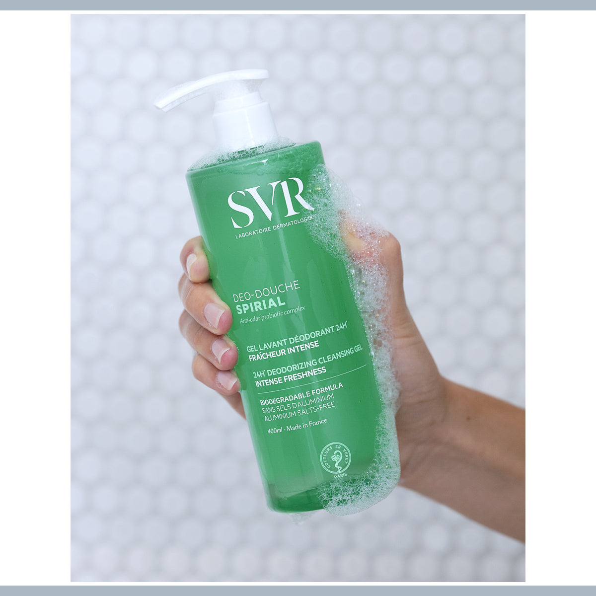 SVR SPIRIAL DÉO DOUCHE GEL LIMPIADOR DE DUCHA DESODORANTE 24H 200ML